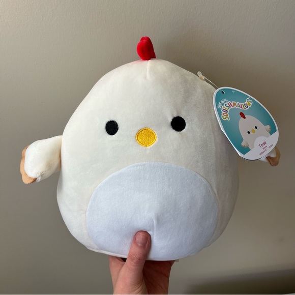 Squishmallows Other - *SOLD* NWT Squishmallows Todd Chicken 8” Squishmallow Farm Squad